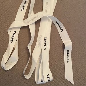 Chanel ribbon gift box ribbon